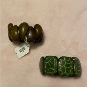 Tagua Bracelets Set of 2
